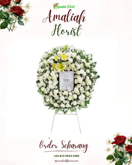 Krans Bunga Duka Seloromo